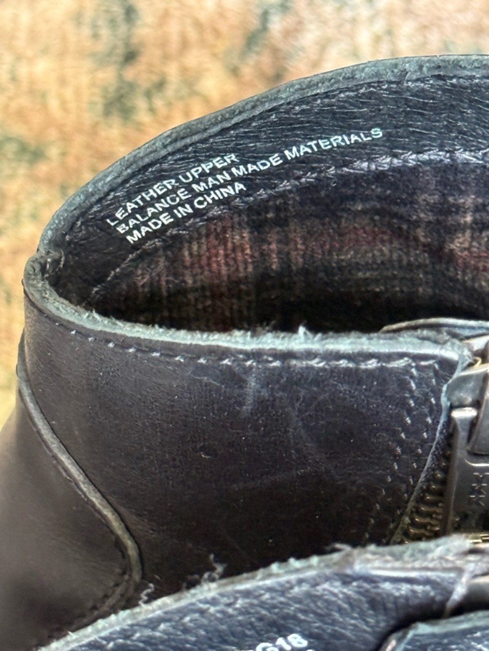 BORN Genuine Leather Ankle Boots - Picture 4 of 4